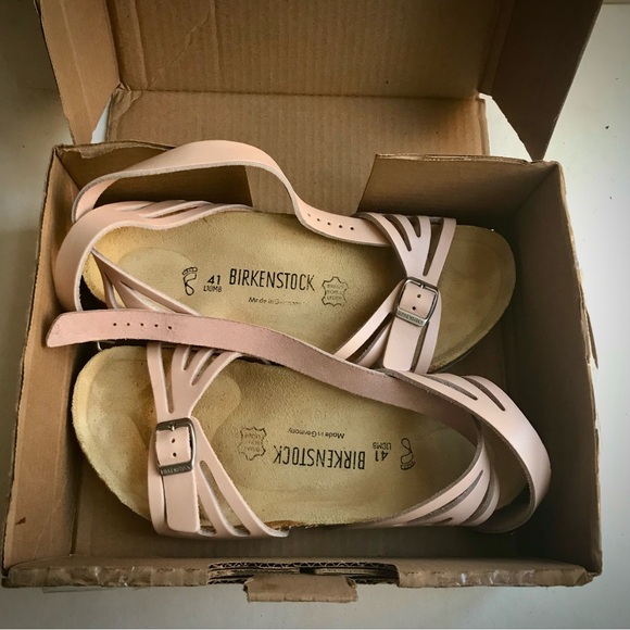 Birkenstock Shoes - Birkenstock Sandals EU 41 S-10 Palma Pink Leather Strappy Like New